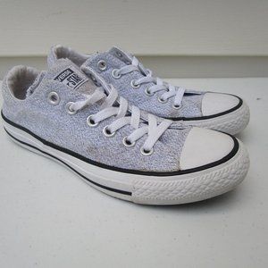 Converse Chuck Taylor All Star Low Top Shoes Gray Women's Size 6.5  Sneakers